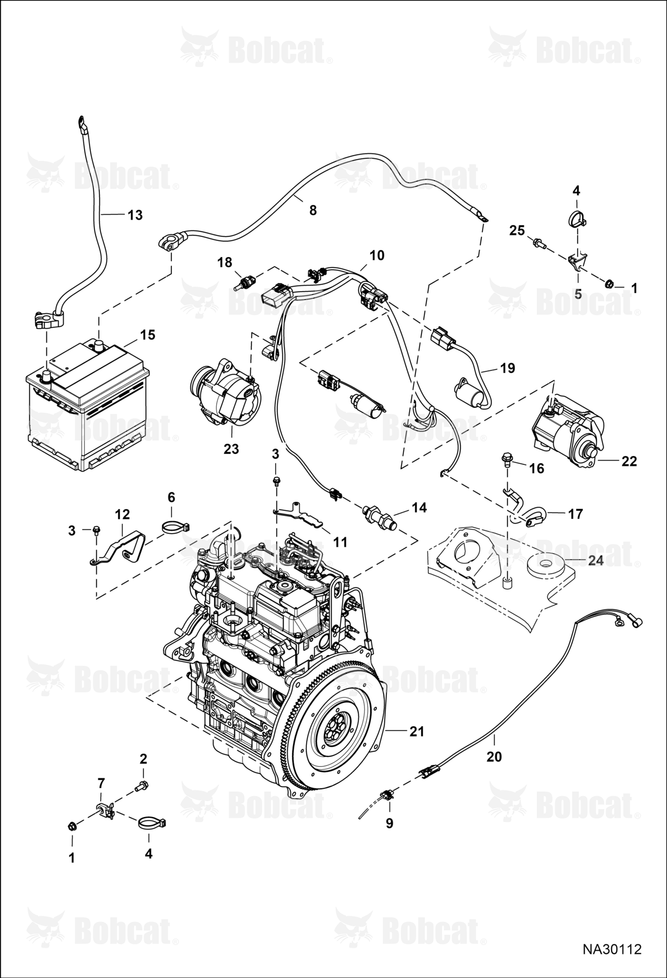 Engine Electrical Circuitry