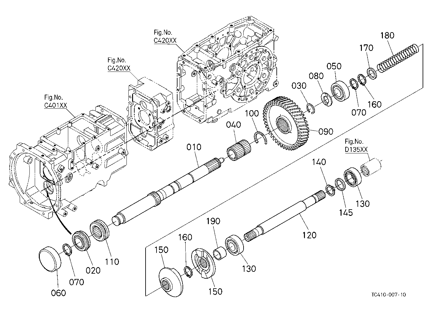 Pto Countershaft