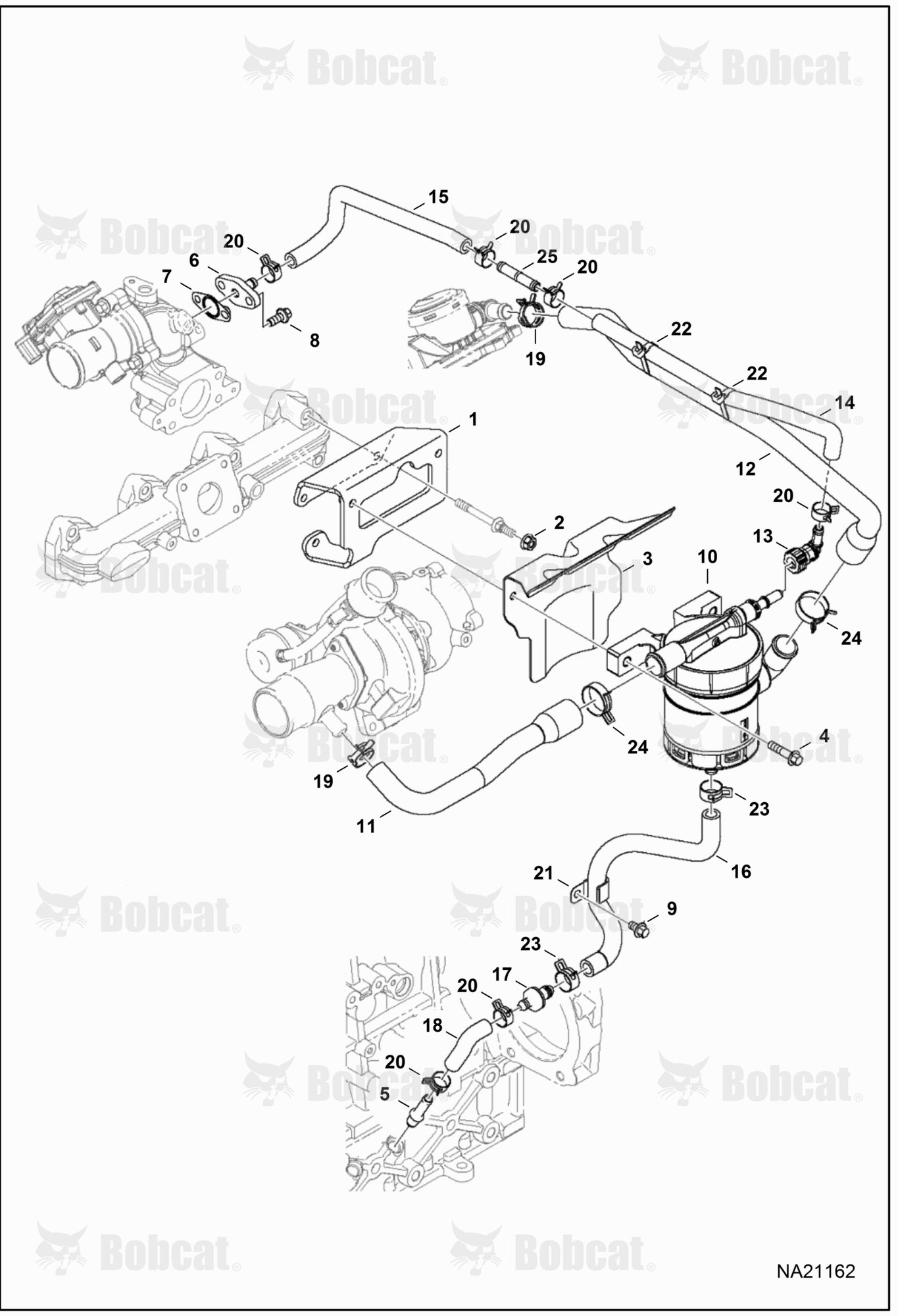 Oil Breather  B69H11001 - B69H11150, B55H11001 & Above