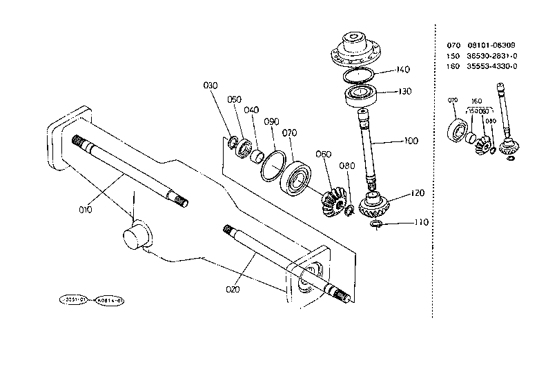 Differential Gear Shaft