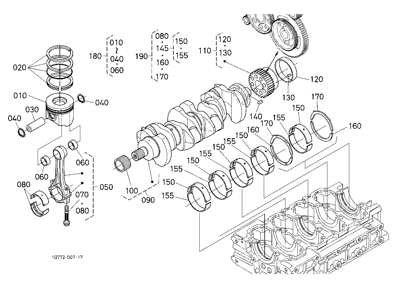 Piston And Crankshaft