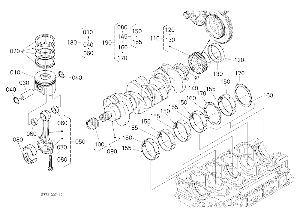 Piston And Crankshaft
