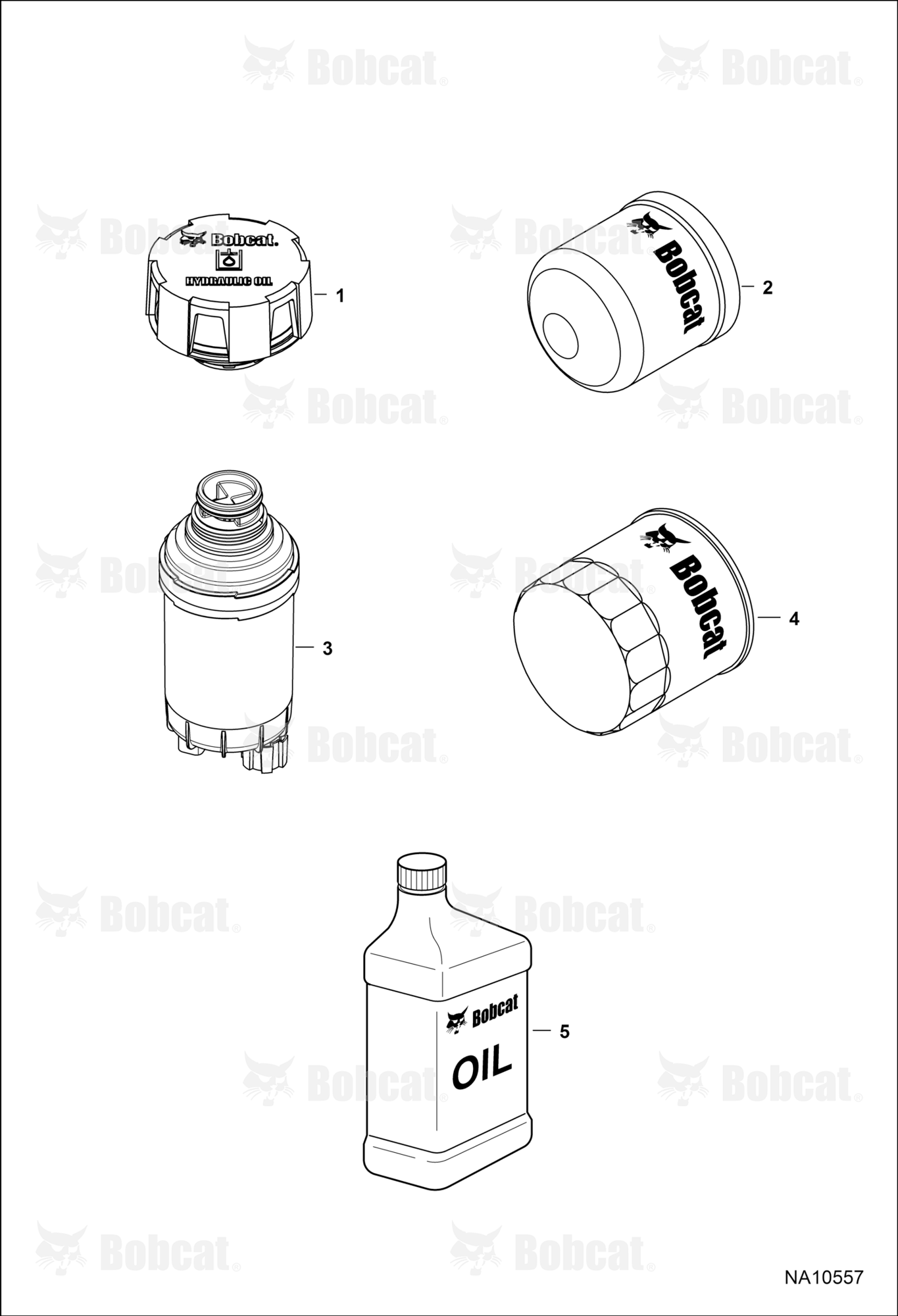 Scheduled Maintenance Items (Every 500 Hours)