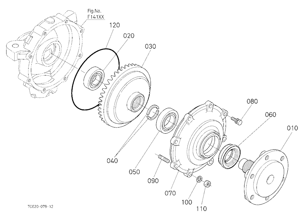 Front Axle Lh