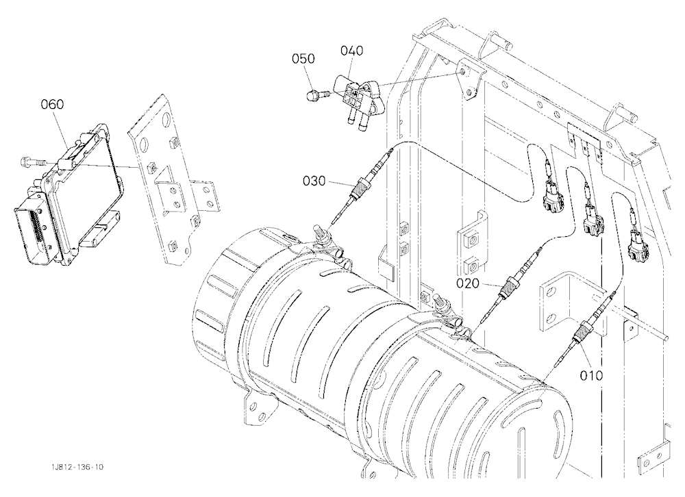 Engine Electrical Parts (Muffler/Ecu)