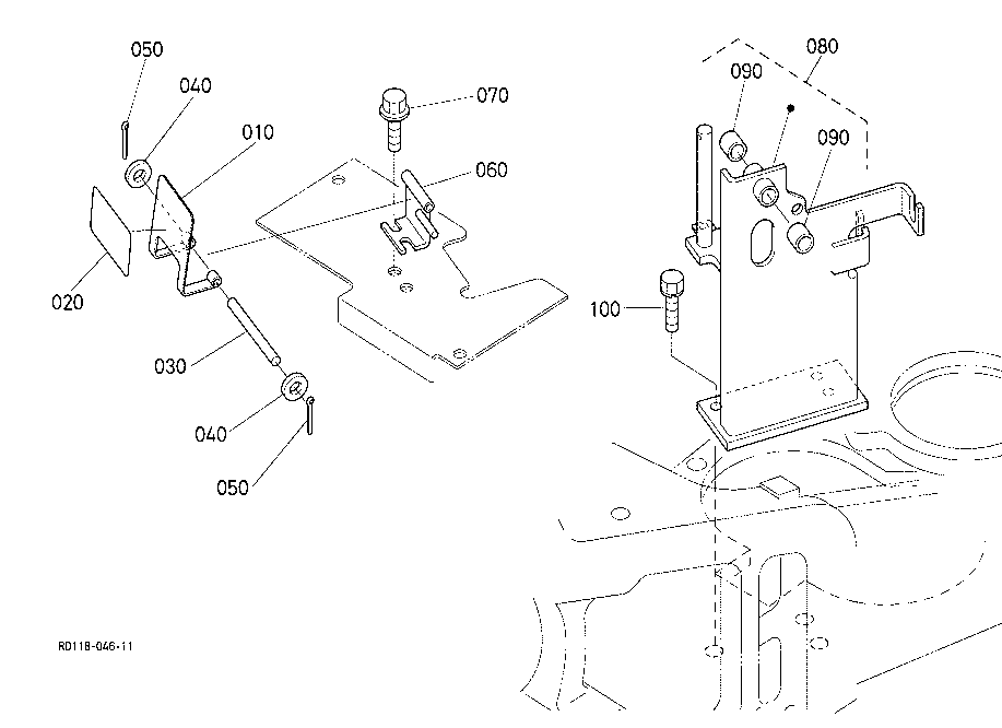 Control Pedal (Swivel/Swing Change 2)