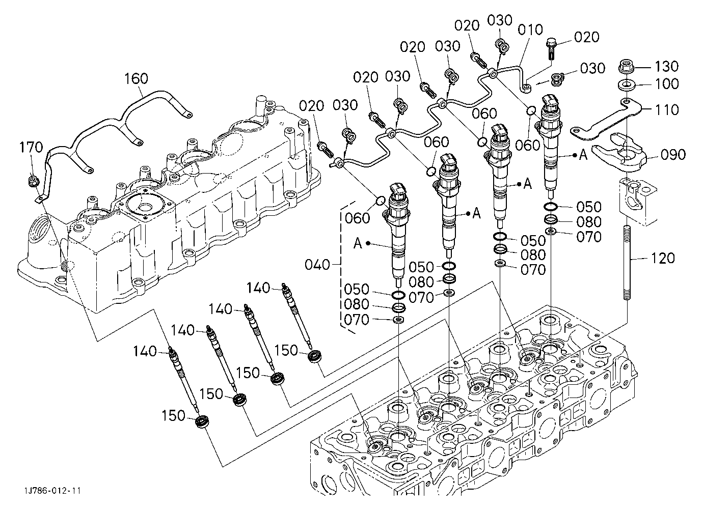 Nozzle Holder And Glow Plug