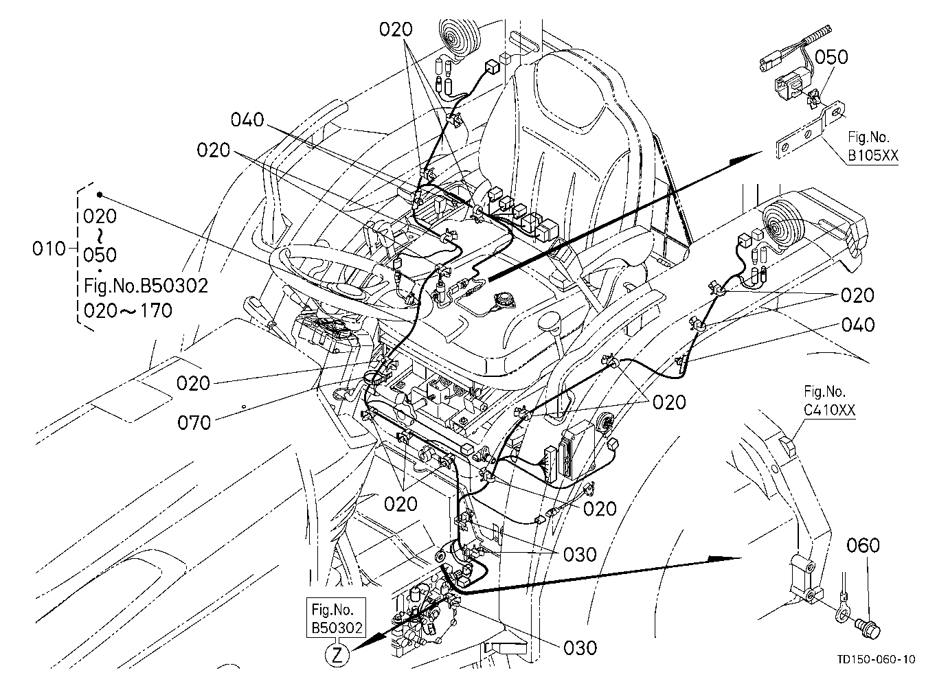 Electrical Wiring (Rear) [Gst Type]
