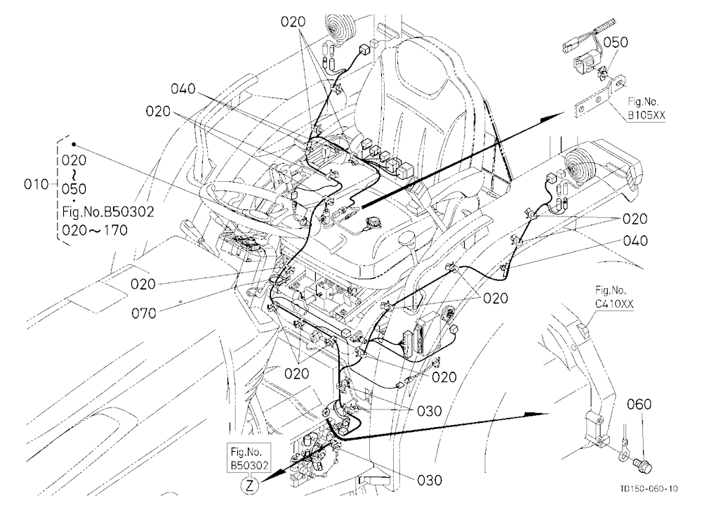 Electrical Wiring (Rear) [Gst Type]