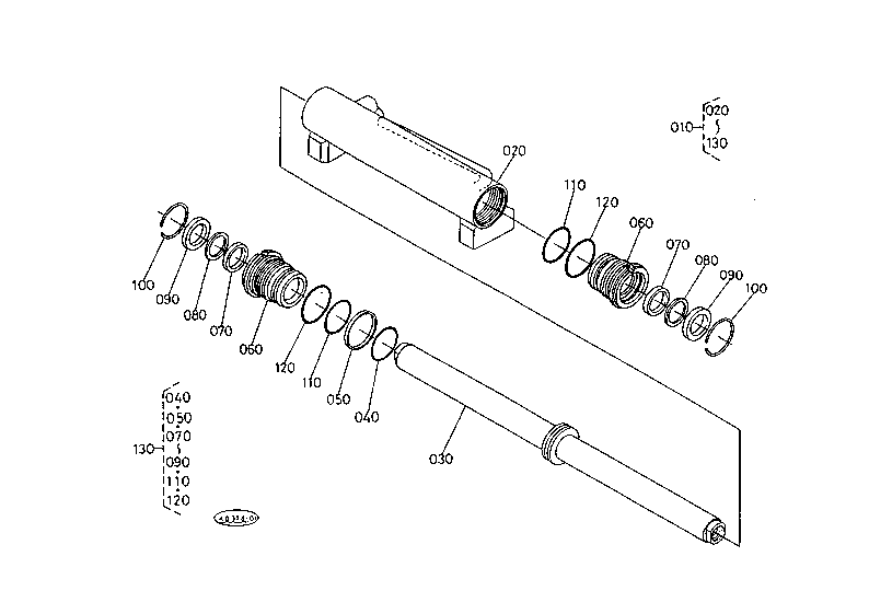 Steering Cylinder [Component Parts]