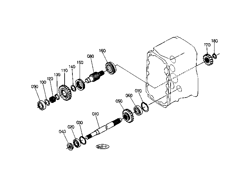 Front Drive Shaft/6Th Shaft