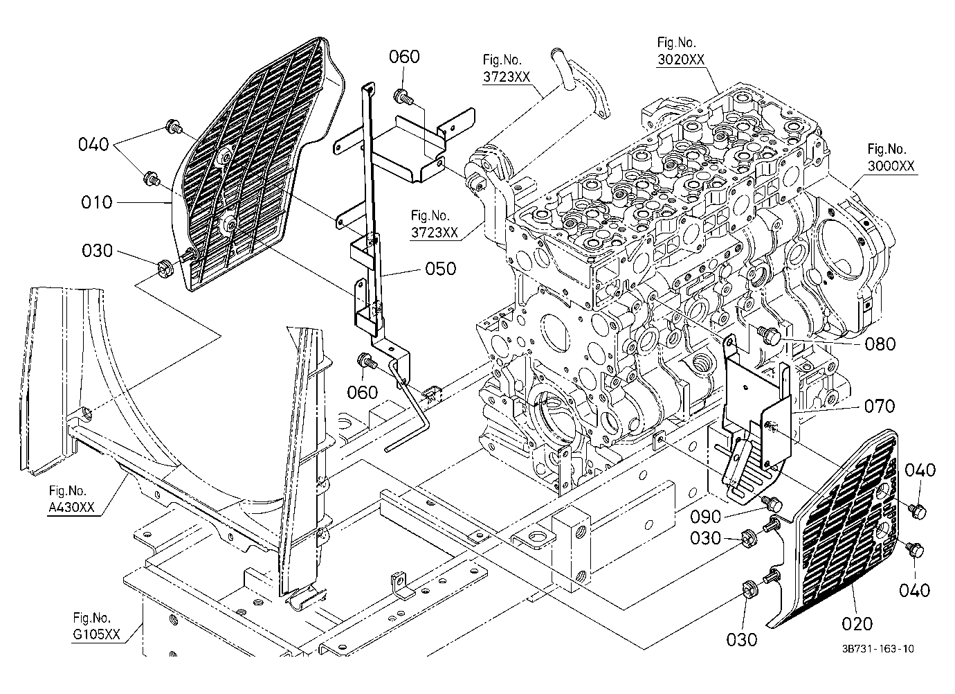 Hood (Bonnet) Side Cover