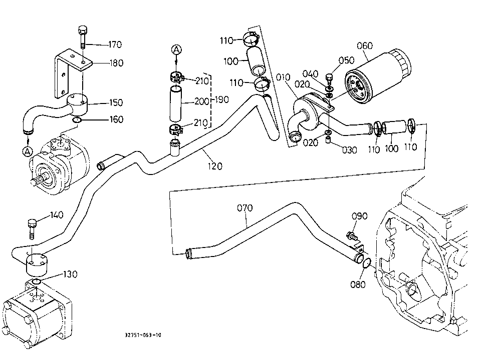 Hydraulic Oil Line (Inlet)