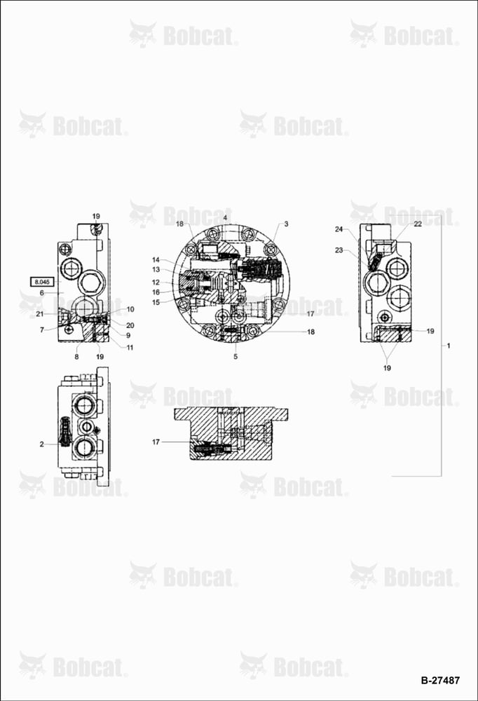 Connection Plate With Valves