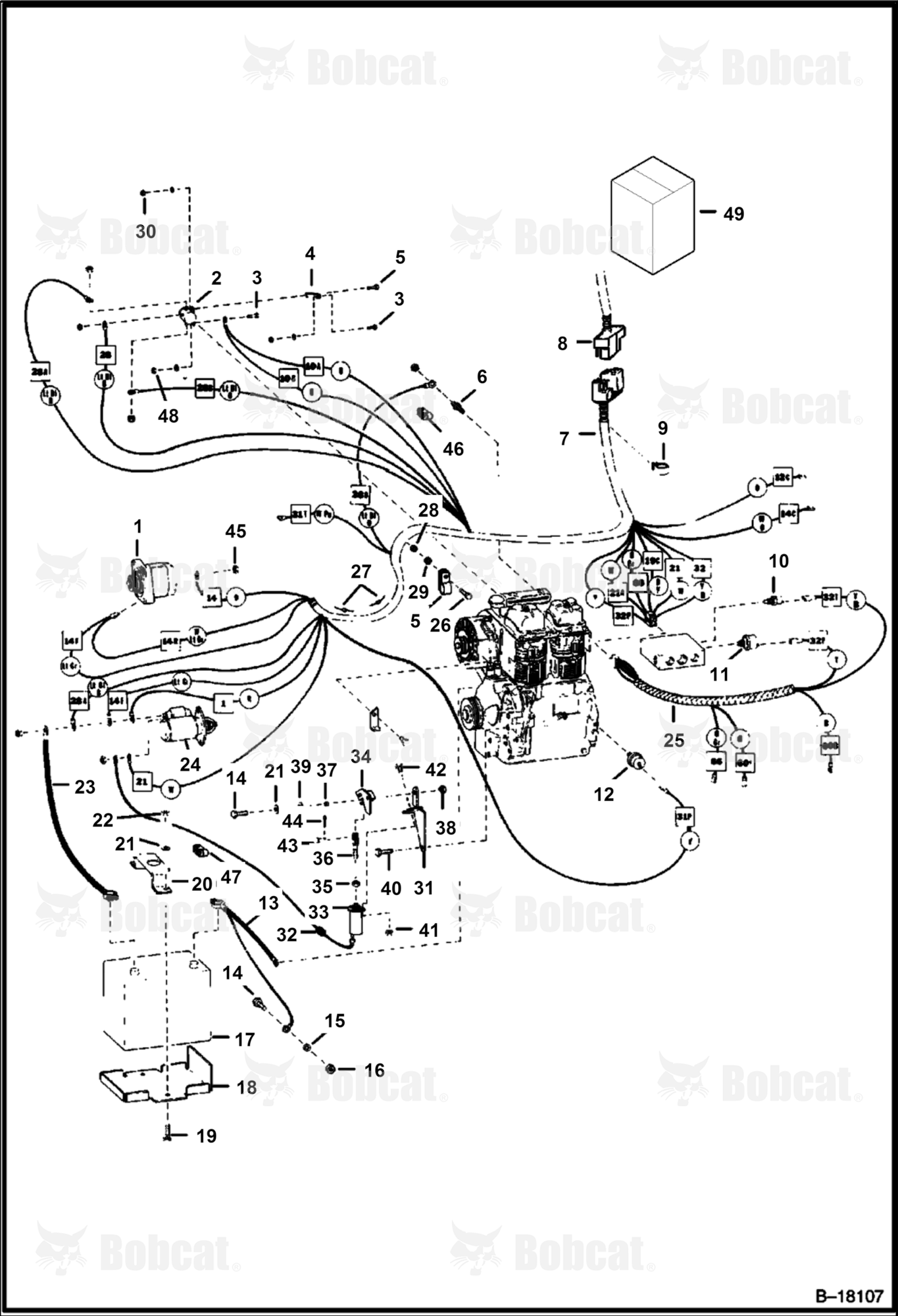 Engine Electrical  5006M11001 - 5006M13999