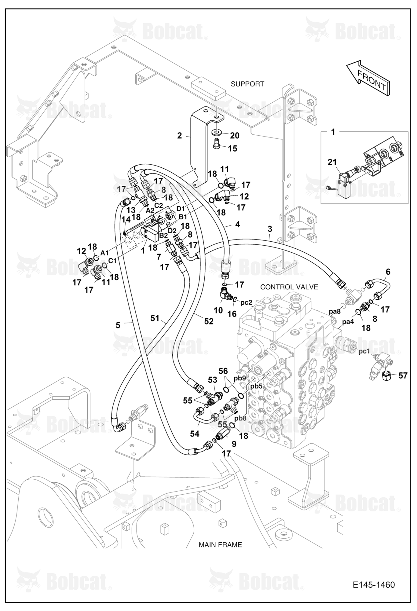 Pattern Change Piping (One)
