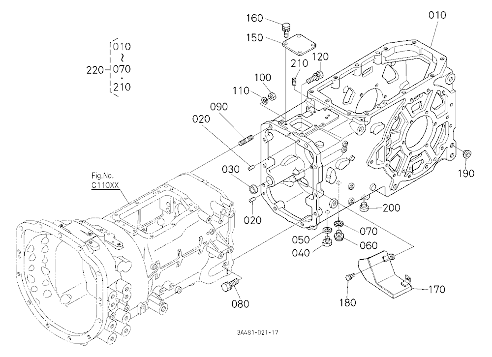 Transmission Case [Cab Type]