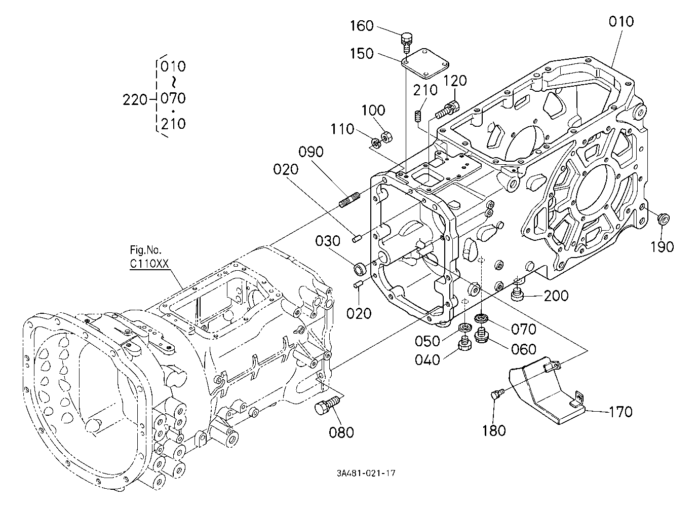 Transmission Case Rear Cover