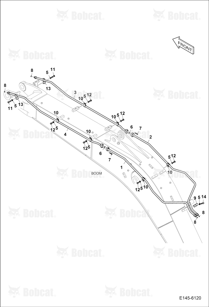 Boom Piping (ROTATING)