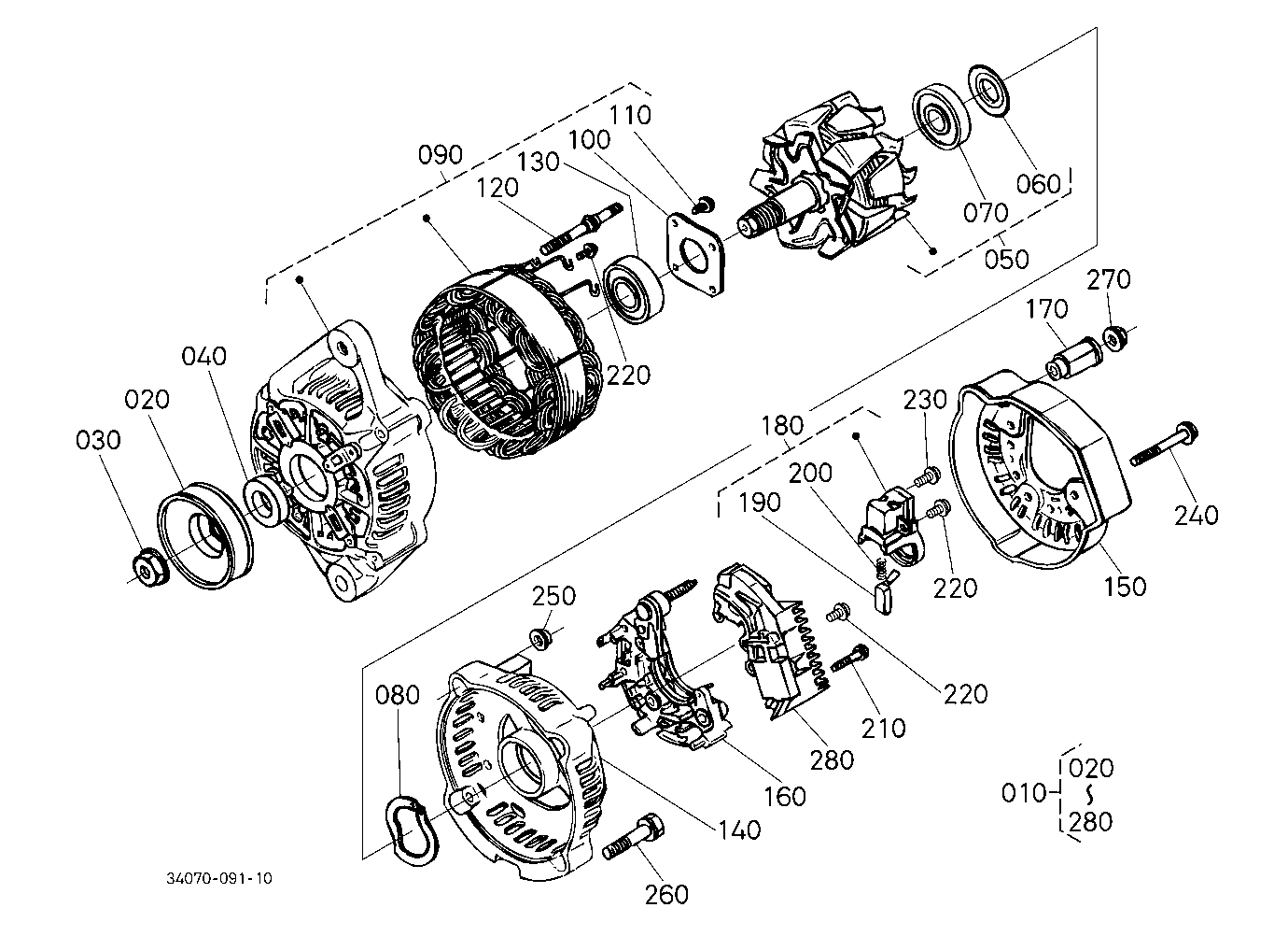 Alternator [Component Parts]