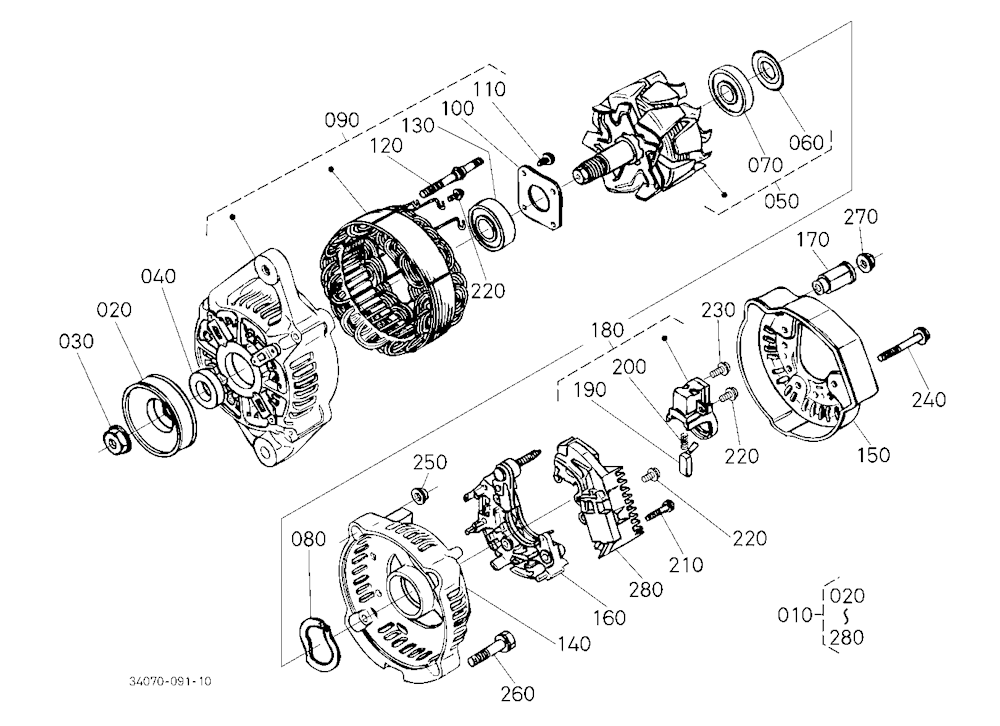 Alternator [Component Parts]