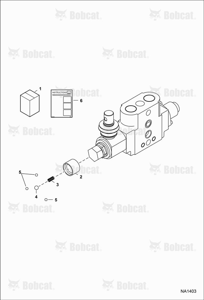 Rear AUX Valve Detent Kit
