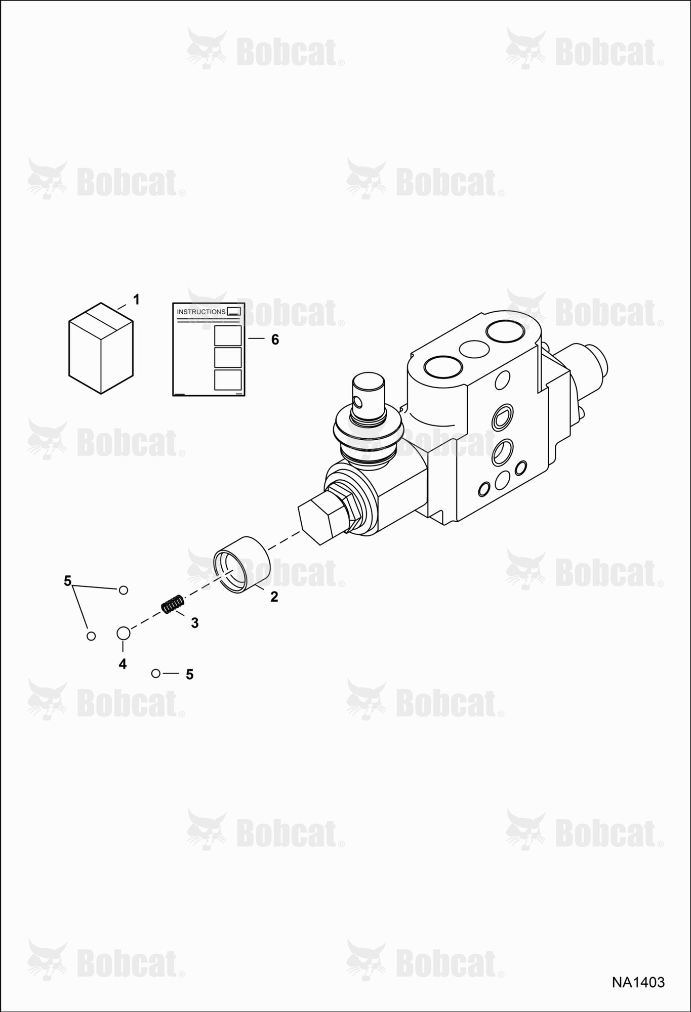 Rear AUX Valve Detent Kit