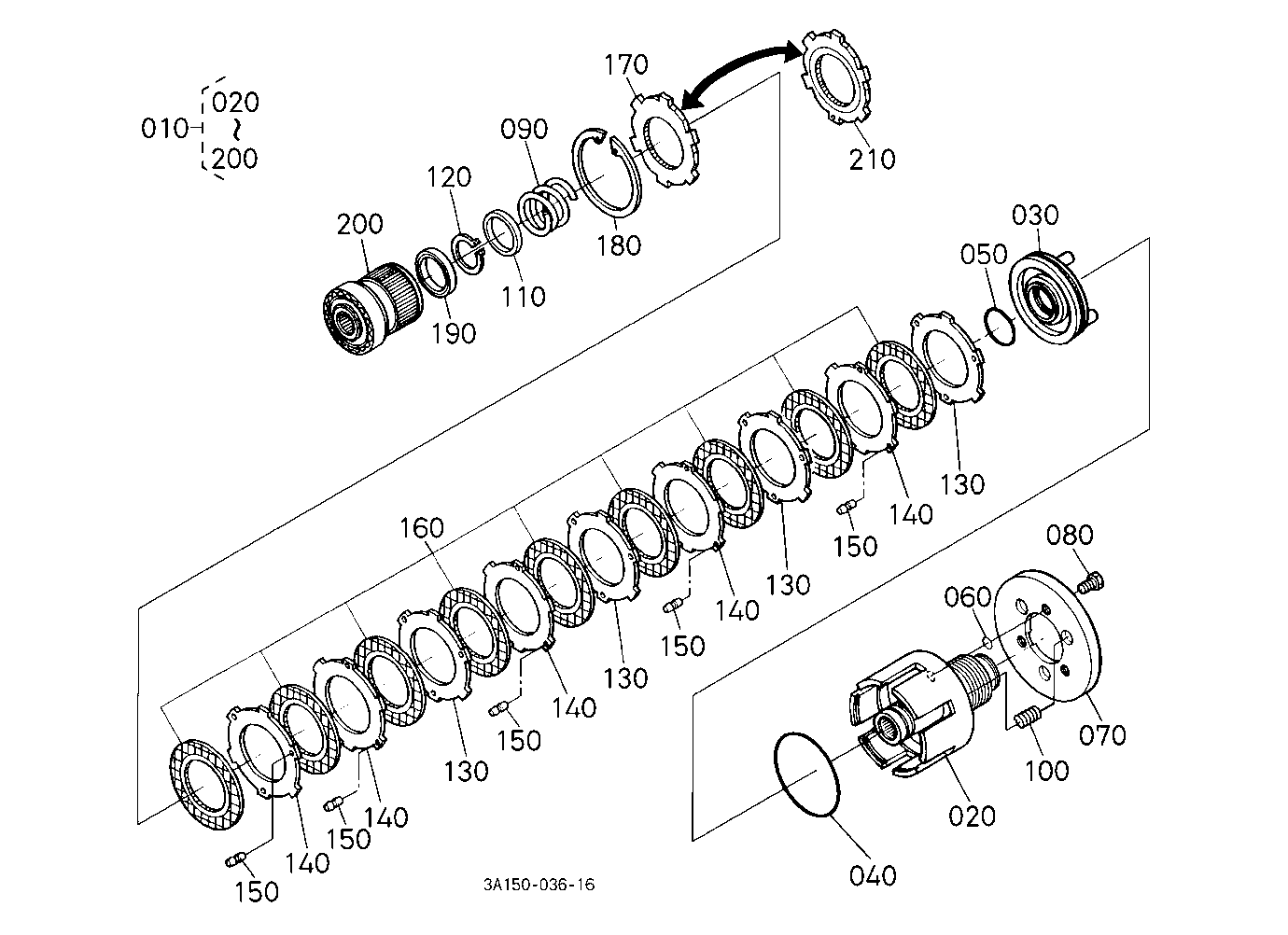 Pto Clutch [Component Parts] [New Type]