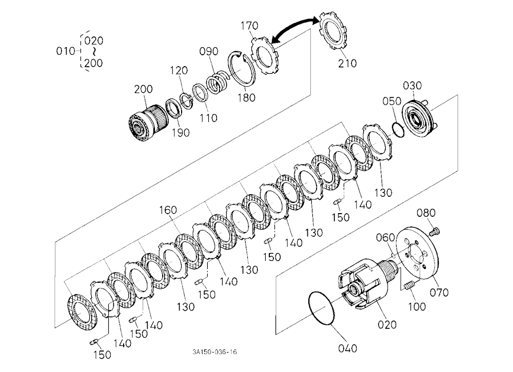 Pto Clutch [Component Parts] [New Type]