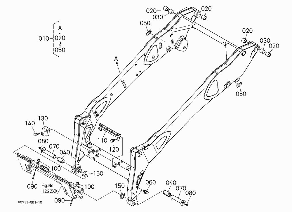 ARM [HYDRAULIC HITCH]