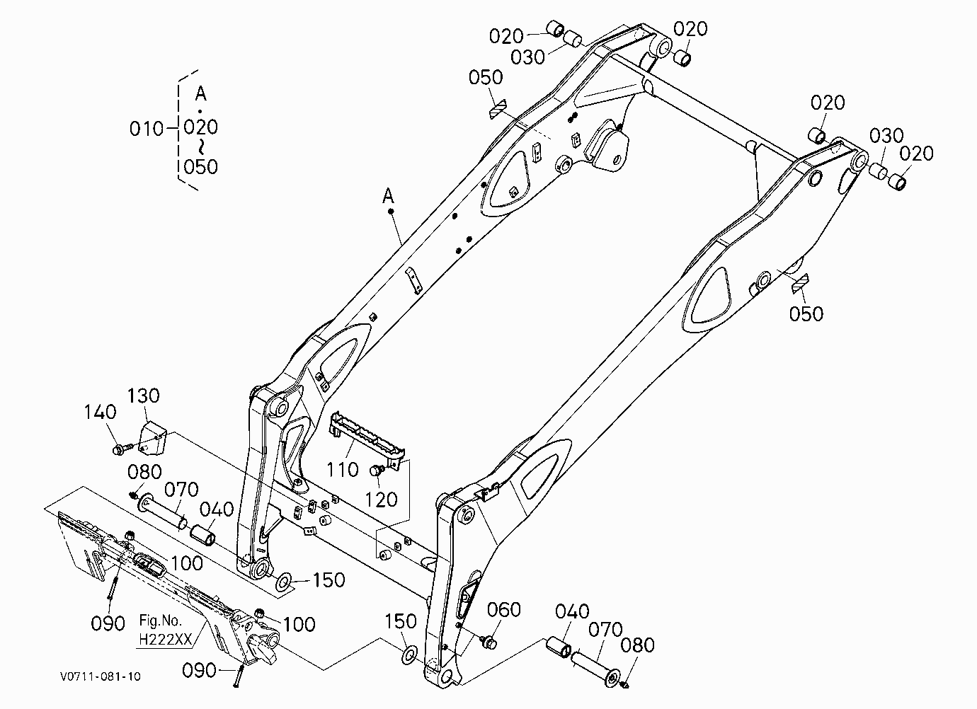 ARM [HYDRAULIC HITCH]
