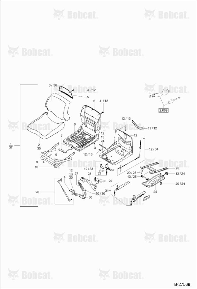 OPERATOR'S Seat (MSG20)