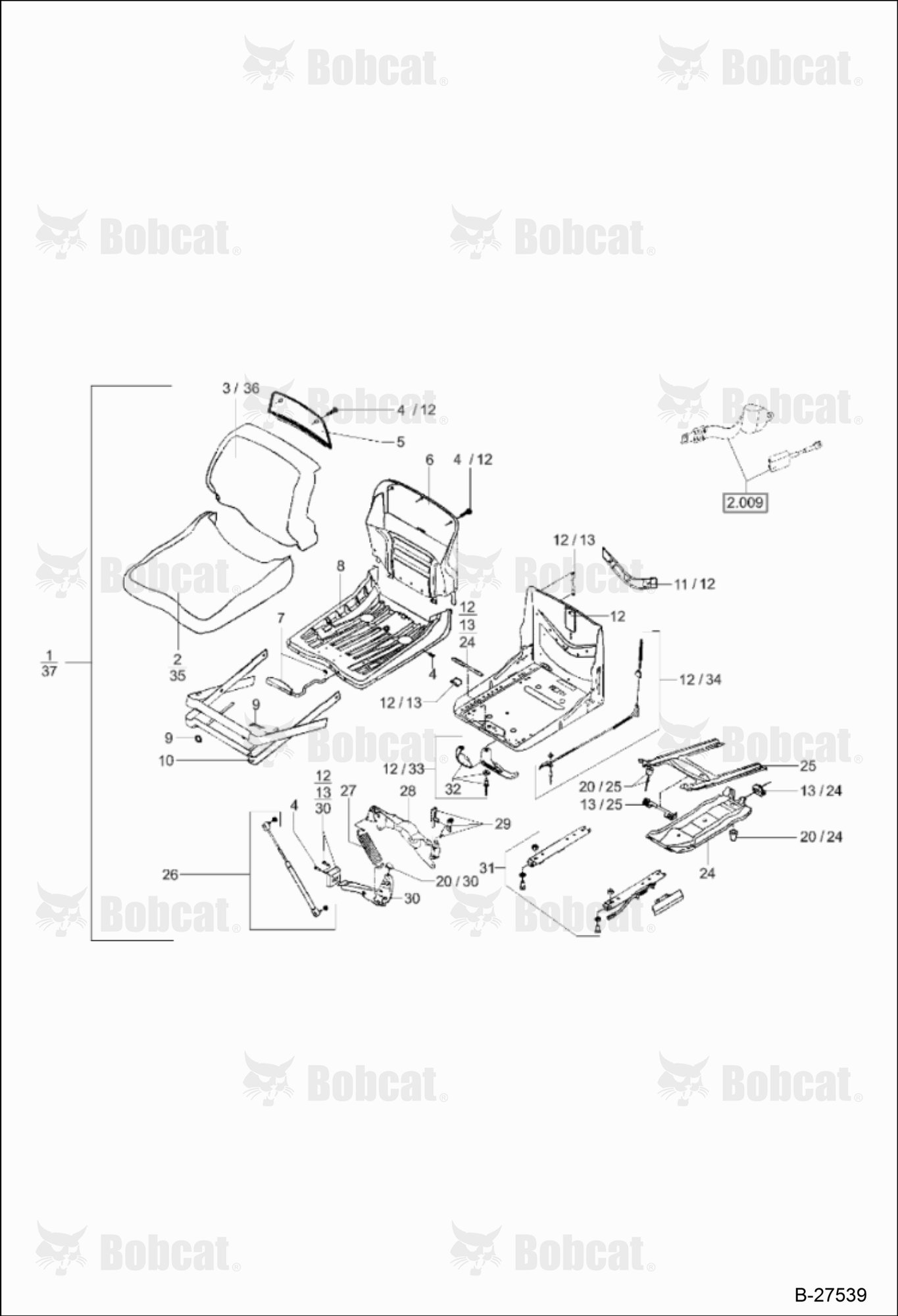 OPERATOR'S Seat (MSG20)