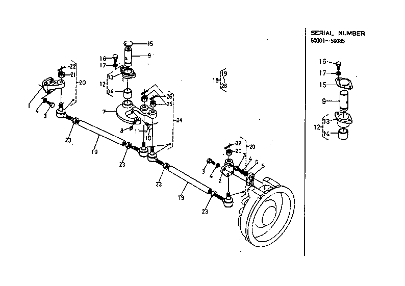 Steering Linkage [M7500Dt-A-Cl]