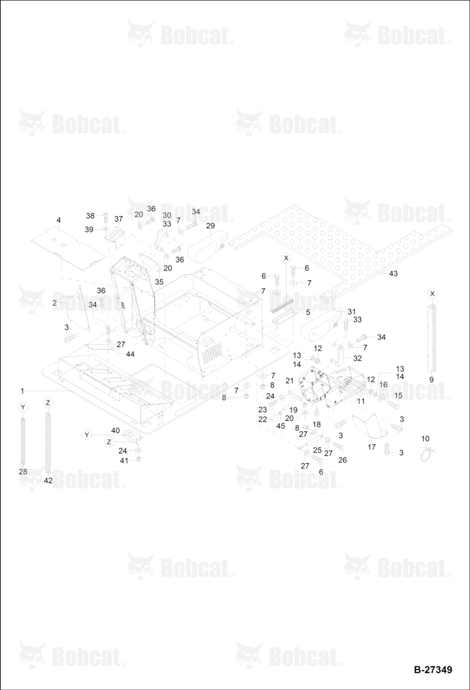 Floor Frame 120000A96 - 120000A2841