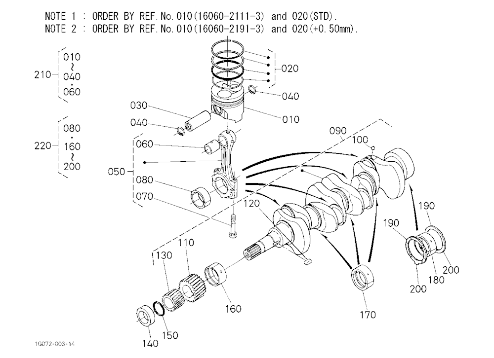 Piston And Crankshaft