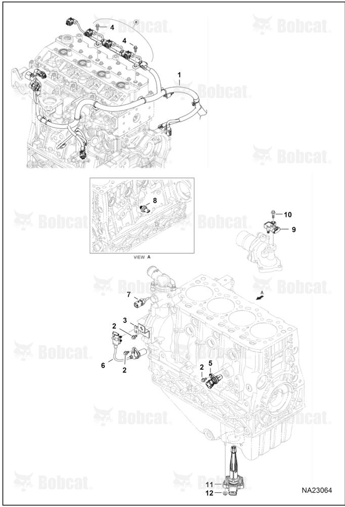 Engine Electrical Circuitry (Engine Harness, Sensors & Brackets)