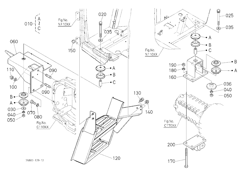 Cab Bracket Rh