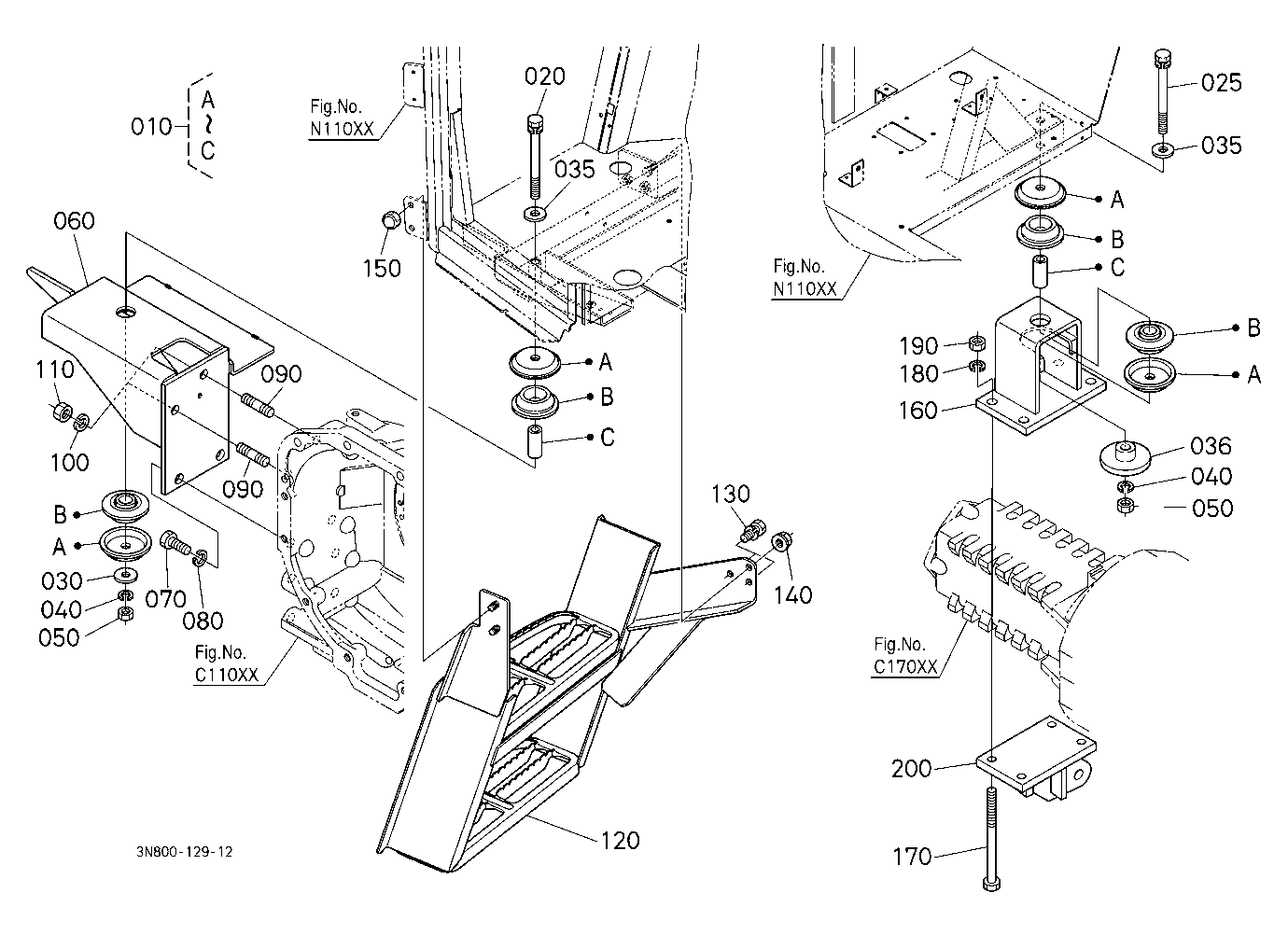 Cab Bracket Rh