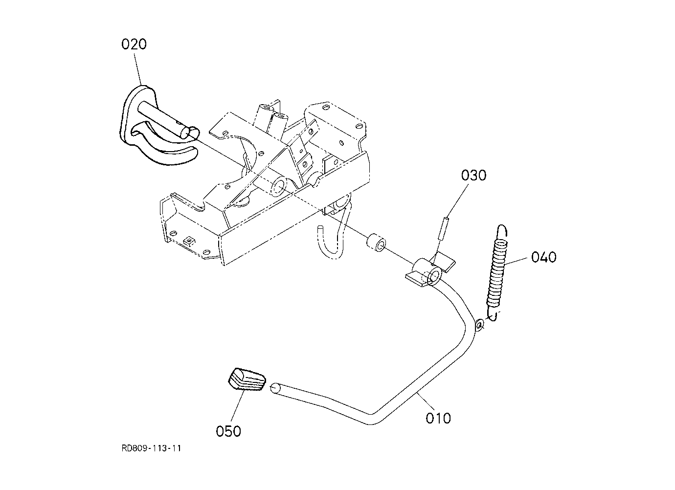 Control Lever (Safety Lock Lever)