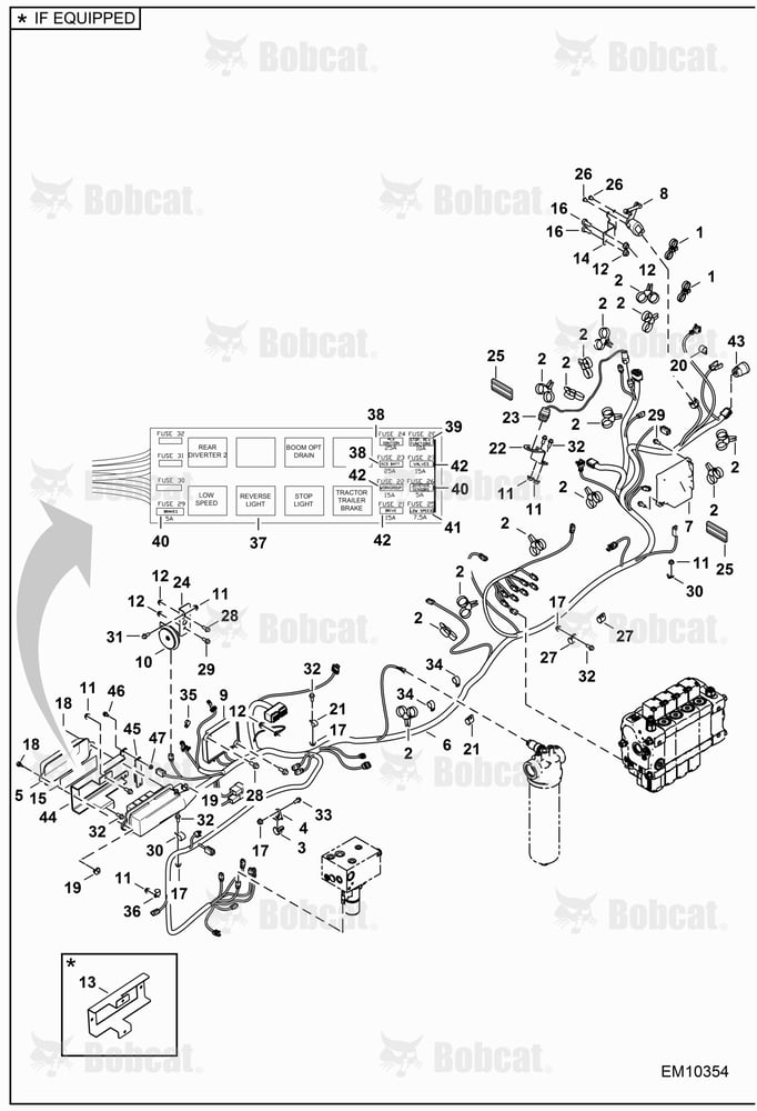 Frame Electrical Circuitry (Harness)