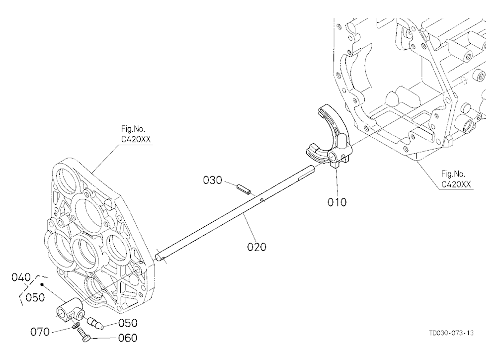 Range Gear Shift Fork [Gst Type] [Rops Type]