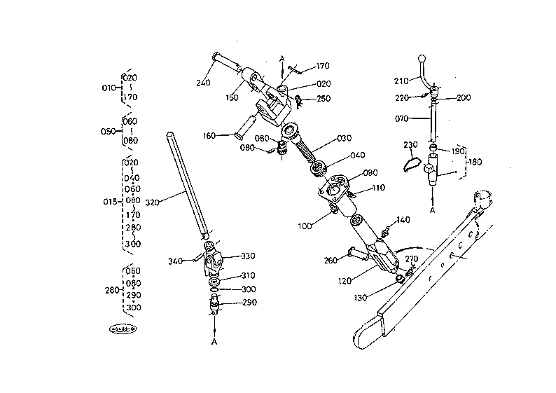Hydraulic Lift Link 3 (Lift Rod Rh) With Cab