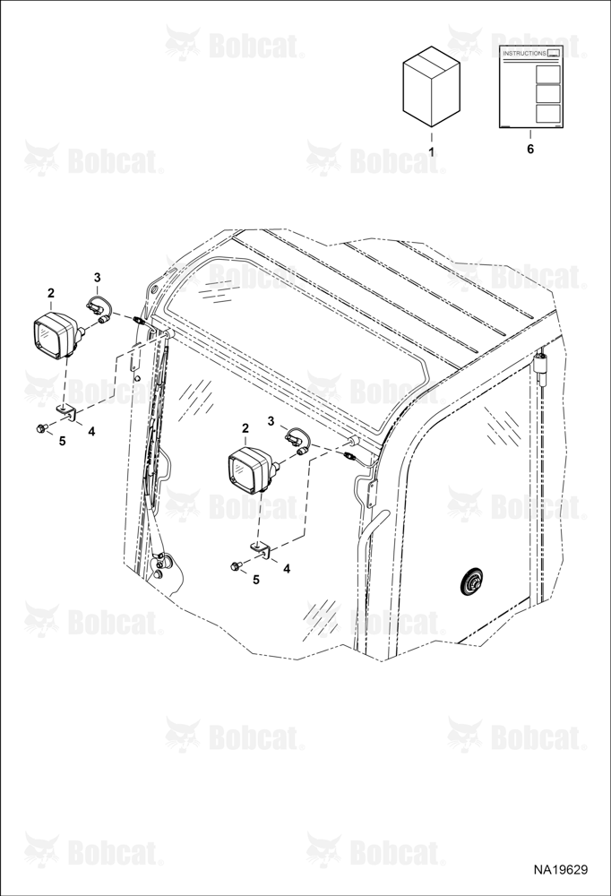 Worklight Kit (Cab)(Front)