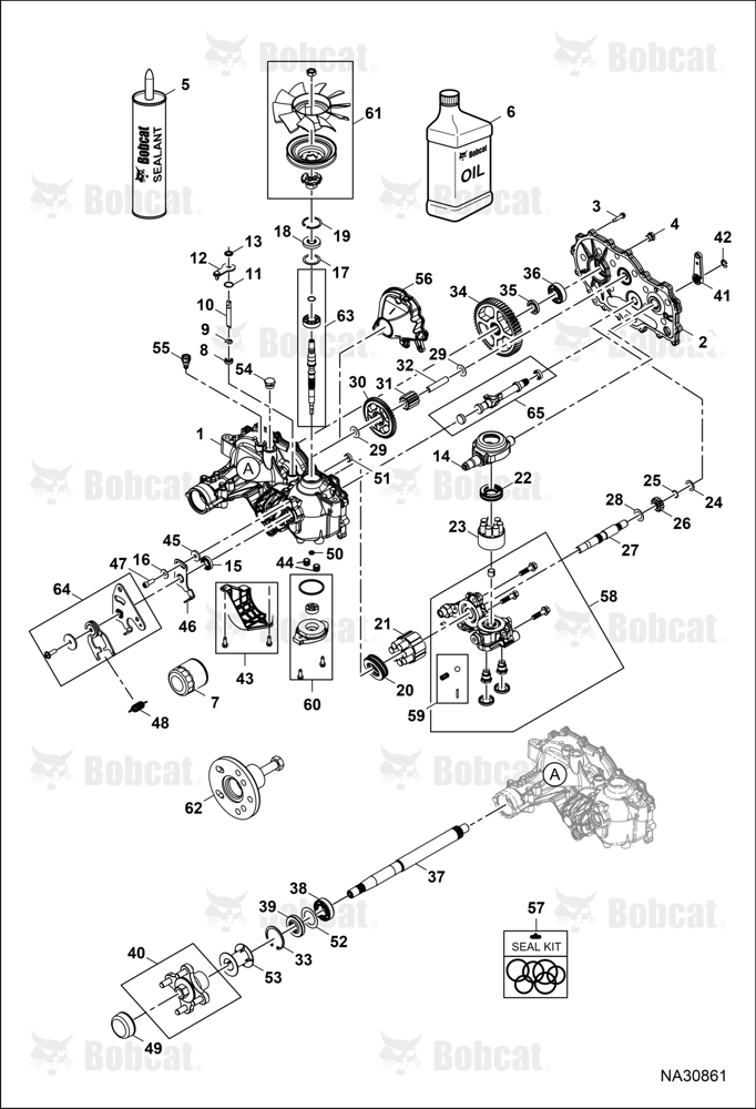 Transaxle Right