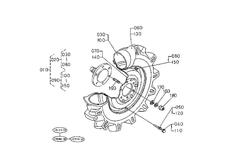 Front Wheel (8-16 Fslm)