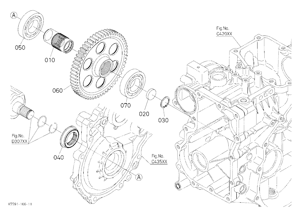 Rear Axle Gear (Right)