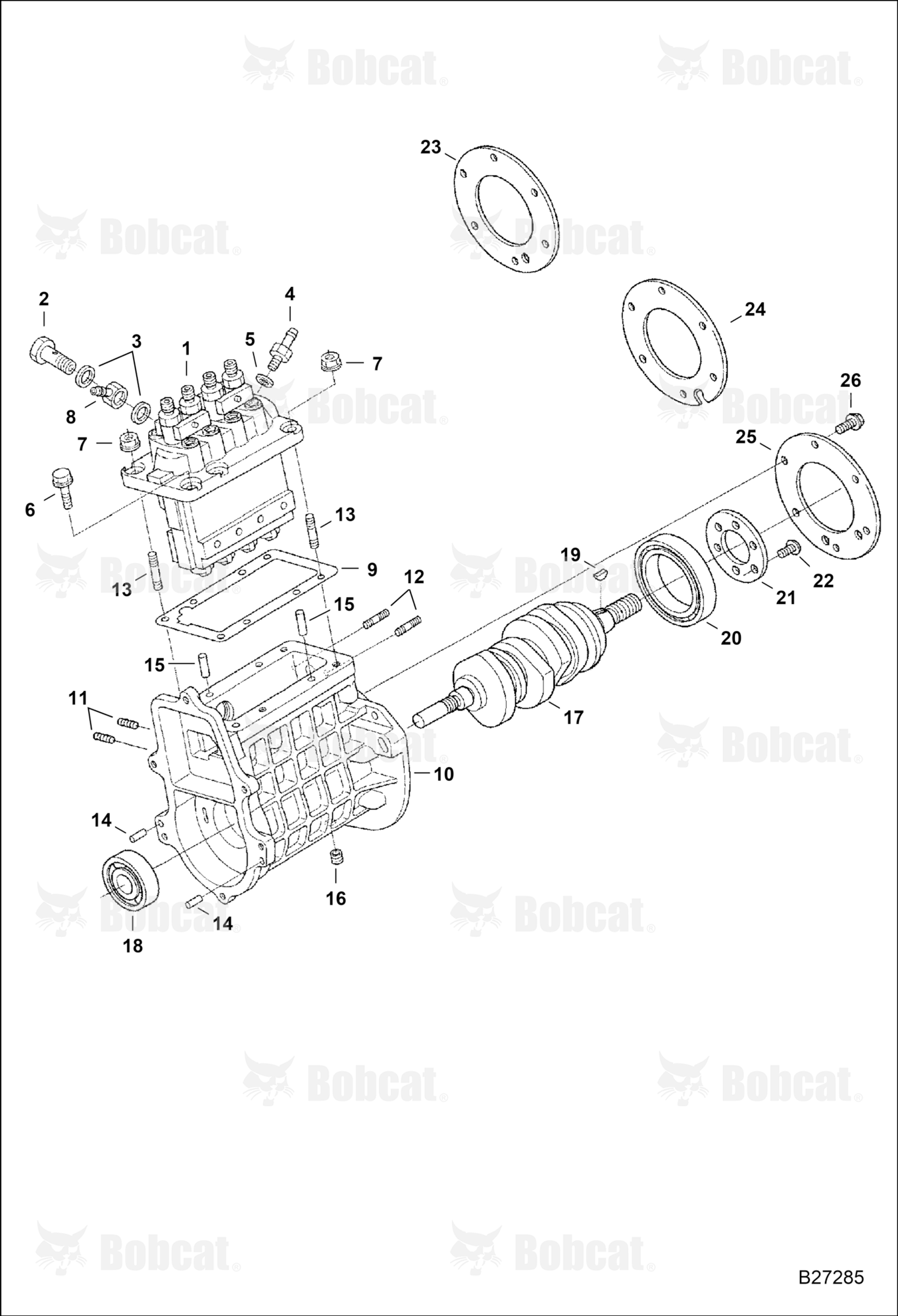 Injection Pump (Fuel Camshaft)