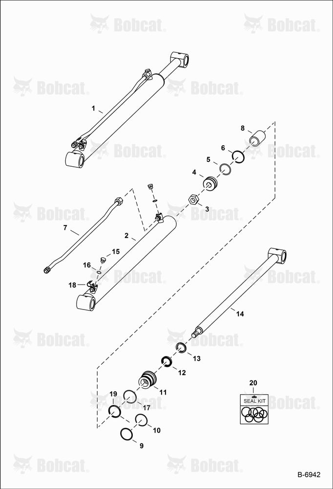 Lift Cylinder (W/Replaceable Tube)