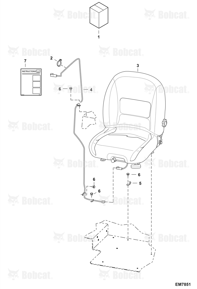 Seat Kit (Air Suspension)